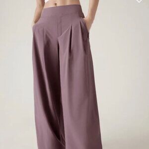 Athleta Brooklyn Heights Pleated Wide Leg Pant